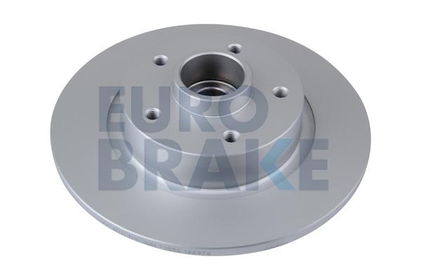 Eurobrake 5815313991 Rear brake disc, non-ventilated 5815313991