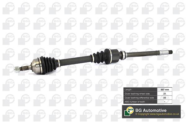 BGA DS6714R Drive shaft DS6714R