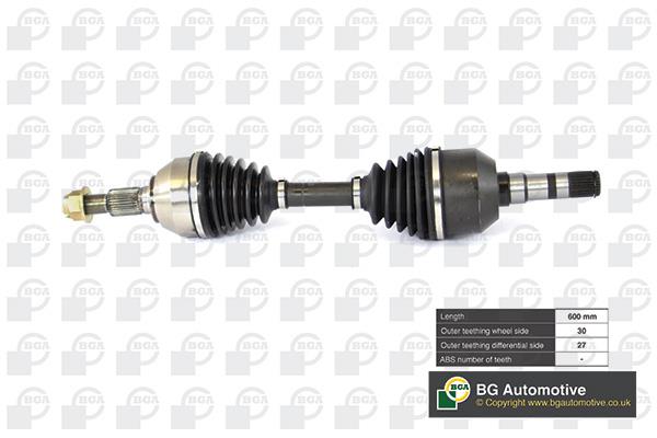 BGA DS9532 Drive shaft DS9532 DS9532 BGA Drive shaft
