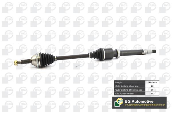 BGA DS2326R Drive shaft DS2326R