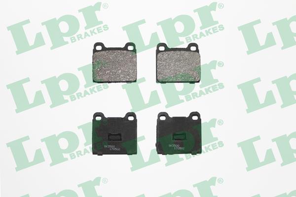 LPR 05P134 Brake Pad Set, disc brake 05P134