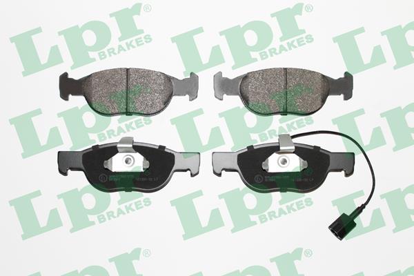 LPR 05P648 Brake Pad Set, disc brake 05P648
