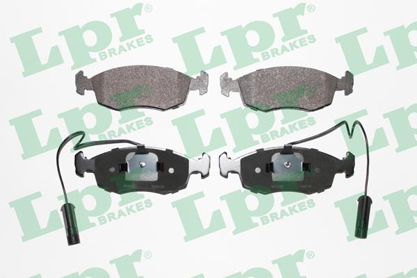 LPR 05P691 Brake Pad Set, disc brake 05P691