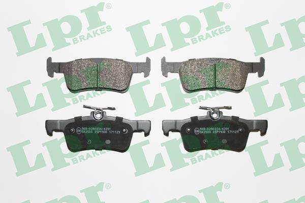 LPR 05P1930 Brake Pad Set, disc brake 05P1930