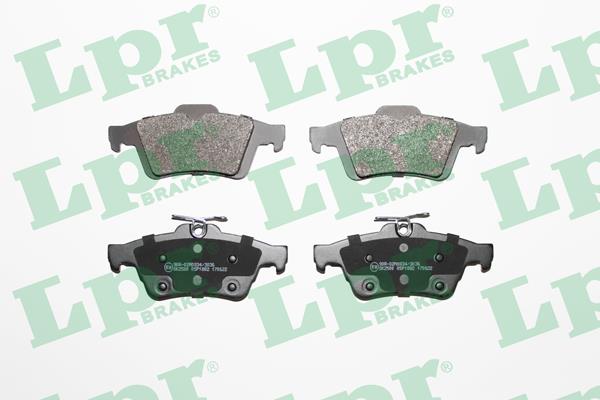 LPR 05P1882 Brake Pad Set, disc brake 05P1882