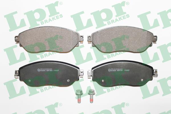 LPR 05P1901 Brake Pad Set, disc brake 05P1901