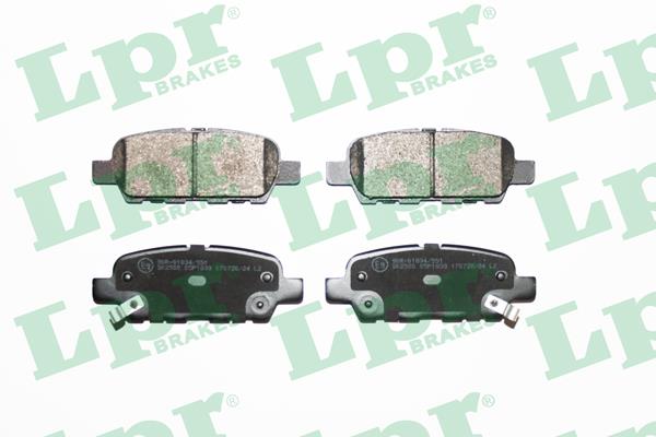 LPR 05P1839 Brake Pad Set, disc brake 05P1839