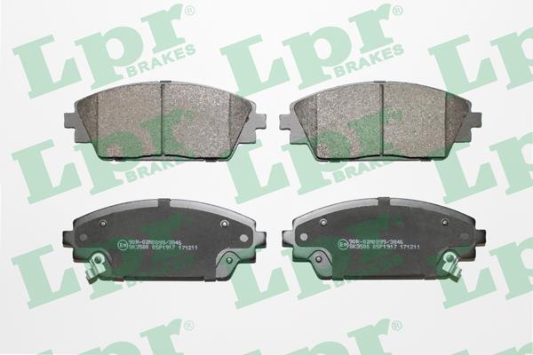 LPR 05P1917 Brake Pad Set, disc brake 05P1917