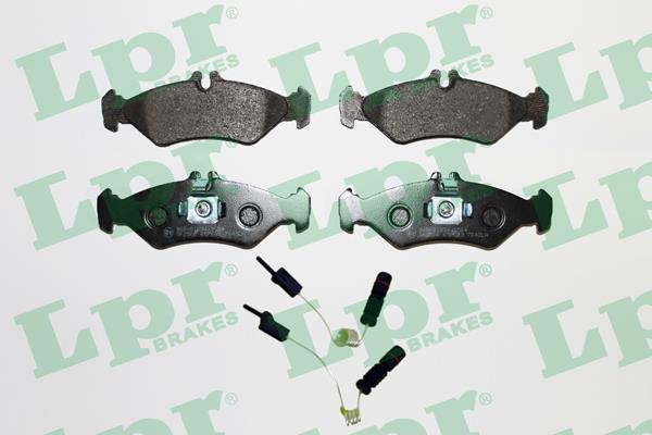 LPR 05P609A Brake pad set 05P609A 05P609A LPR Brake pad set
