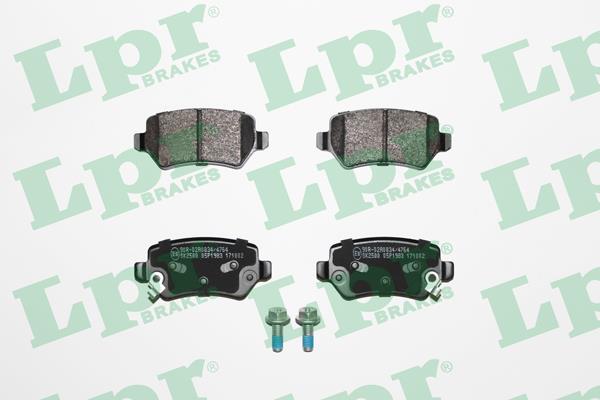LPR 05P1983 Brake Pad Set, disc brake 05P1983