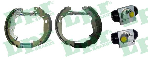 Brake shoe set Renault Duster: OEK812 LPR Brake shoe set