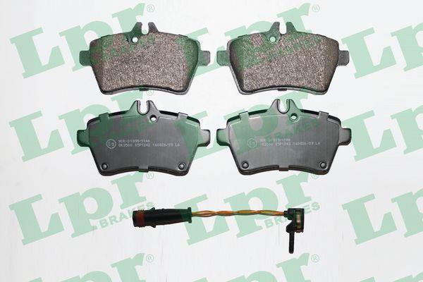 LPR 05P1242A Brake Pad Set, disc brake 05P1242A