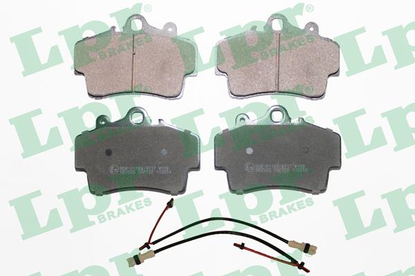 LPR 05P722B Brake Pad Set, disc brake 05P722B
