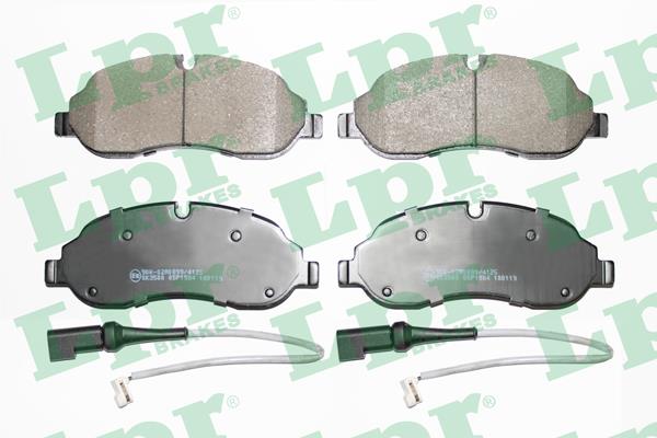 LPR 05P1984A Brake pad set 05P1984A 05P1984A LPR Brake pad set