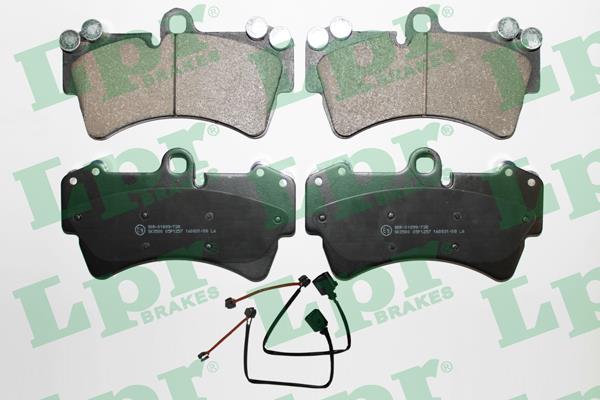 LPR 05P1257A Brake Pad Set, disc brake 05P1257A