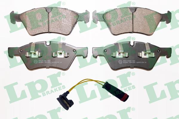 LPR 05P1253A Brake Pad Set, disc brake 05P1253A