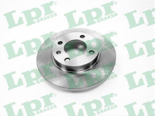 LPR V2051PR Unventilated front brake disc V2051PR
