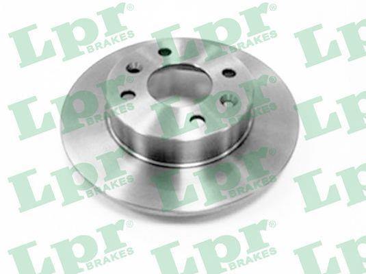 LPR R1101PR Unventilated front brake disc R1101PR
