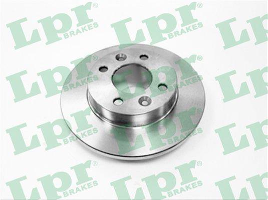 LPR R1081PR Unventilated front brake disc R1081PR