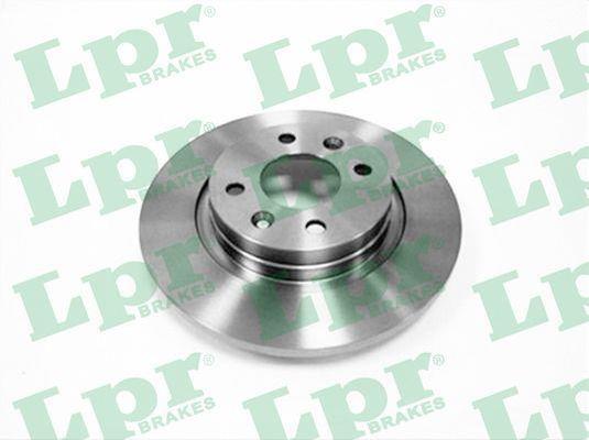 LPR R1015PR Unventilated front brake disc R1015PR