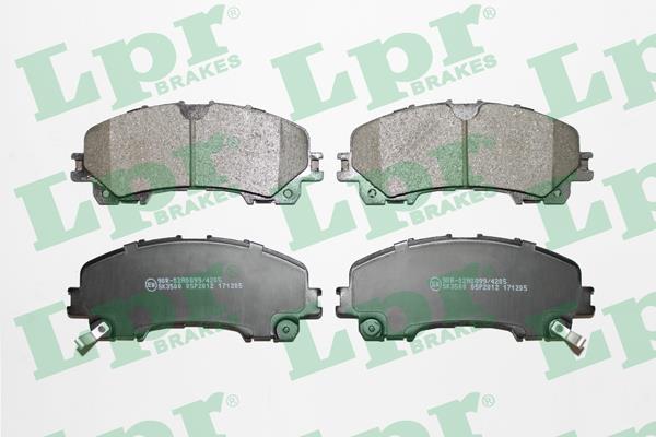 LPR 05P2012 Brake Pad Set, disc brake 05P2012