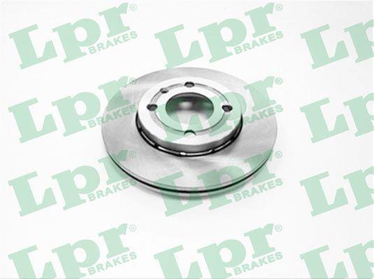 LPR V2291VR Front brake disc ventilated V2291VR