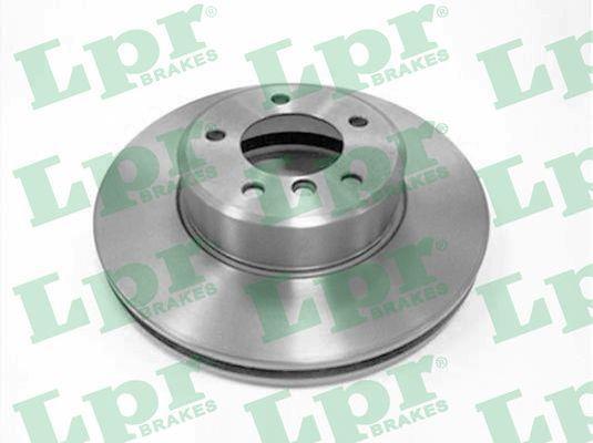 LPR B2037VR Front brake disc ventilated B2037VR