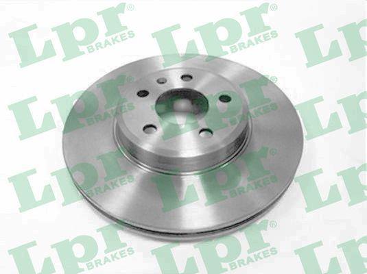 LPR A1037VR Front brake disc ventilated A1037VR