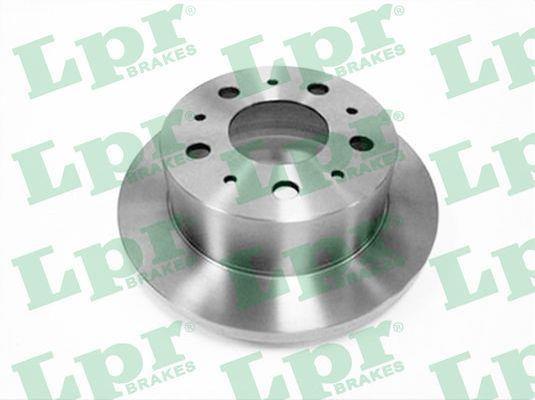 LPR F2015PR Rear brake disc, non-ventilated F2015PR