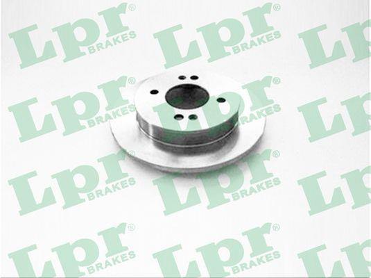 LPR K2013PR Rear brake disc, non-ventilated K2013PR