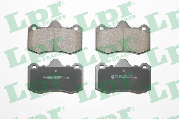 LPR 05P2009 Brake Pad Set, disc brake 05P2009