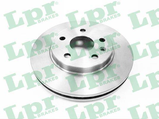 LPR O1028VR Front brake disc ventilated O1028VR