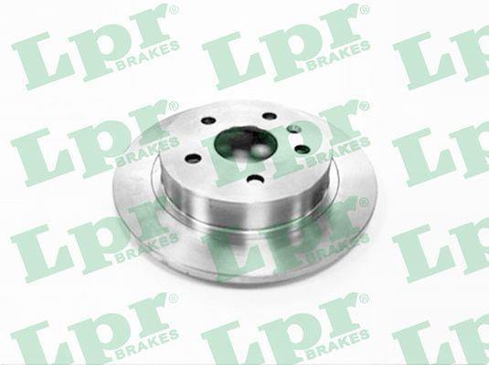 LPR O1029PR Rear brake disc, non-ventilated O1029PR