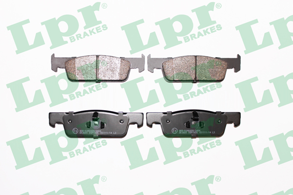 LPR 05P1825 Brake Pad Set, disc brake 05P1825