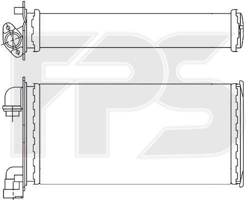 FPS FP 14 N98 Heat exchanger, interior heating FP14N98