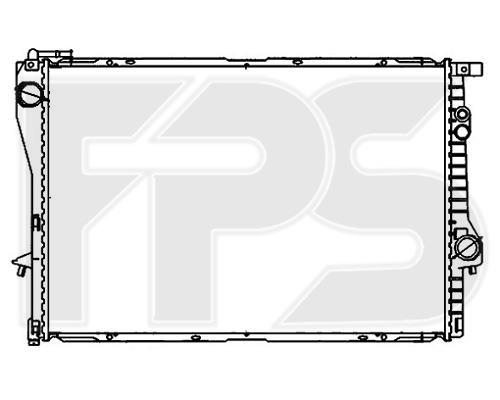 FPS FP 14 A30-X Radiator, engine cooling FP14A30X