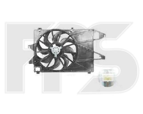 FPS FP 28 W155 Hub, engine cooling fan wheel FP28W155