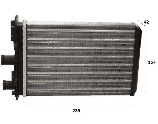 FPS FP 74 N201 Heat exchanger, interior heating FP74N201