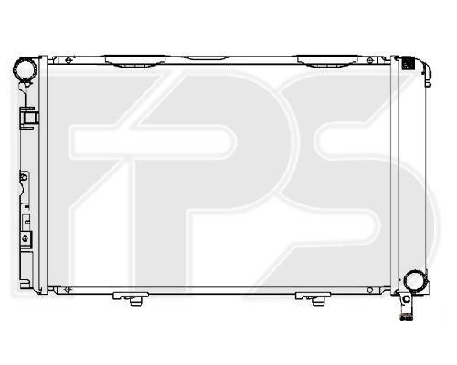 FPS FP 46 A219-X Radiator, engine cooling FP46A219X
