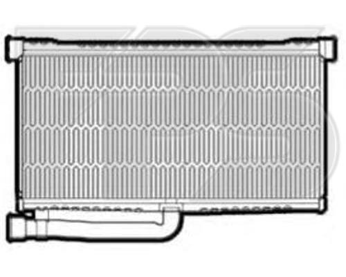 FPS FP 12 N57-X Heat exchanger, interior heating FP12N57X