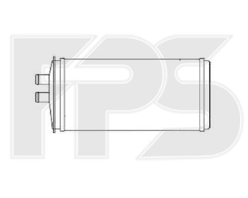 FPS FP 64 N167 Heat exchanger, interior heating FP64N167