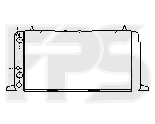 FPS FP 12 A858-X Radiator, engine cooling FP12A858X