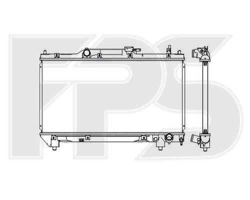 FPS FP 70 A1179-X Radiator, engine cooling FP70A1179X