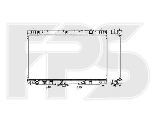 FPS FP 70 A1183-X Radiator, engine cooling FP70A1183X