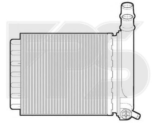 FPS FP 26 N53-X Heat exchanger, interior heating FP26N53X