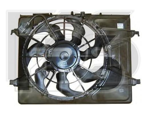 FPS FP 32 W819 Hub, engine cooling fan wheel FP32W819