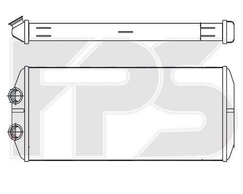 FPS FP 20 N163-X Heat exchanger, interior heating FP20N163X