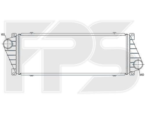 FPS FP 46 T36-X Intercooler, charger FP46T36X