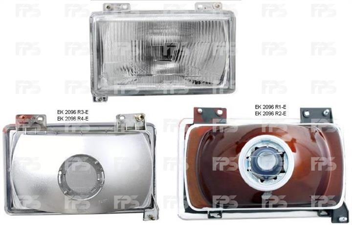 FPS FP 2096 R4-E Headlight right FP2096R4E