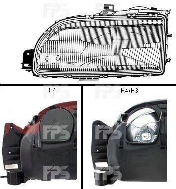 FPS FP 2551 R5-E Headlight left FP2551R5E